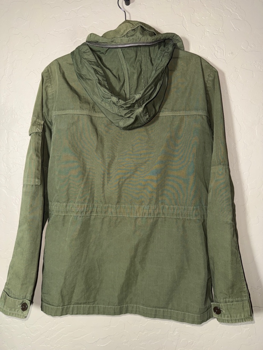 J. Crew army green vintage utility pocket jacket men’s size small - Picture 5 of 7